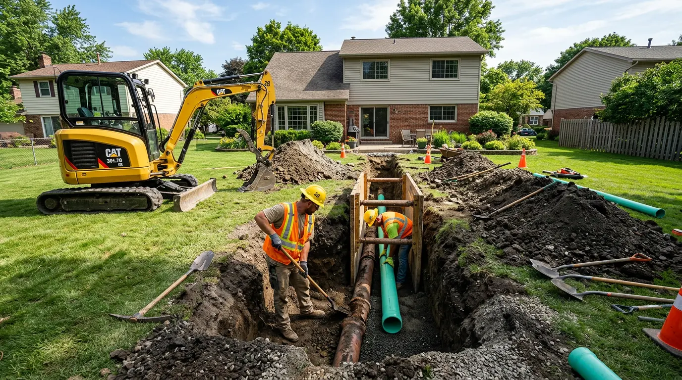 Sewer Line Cleaning in West Manchester, PA